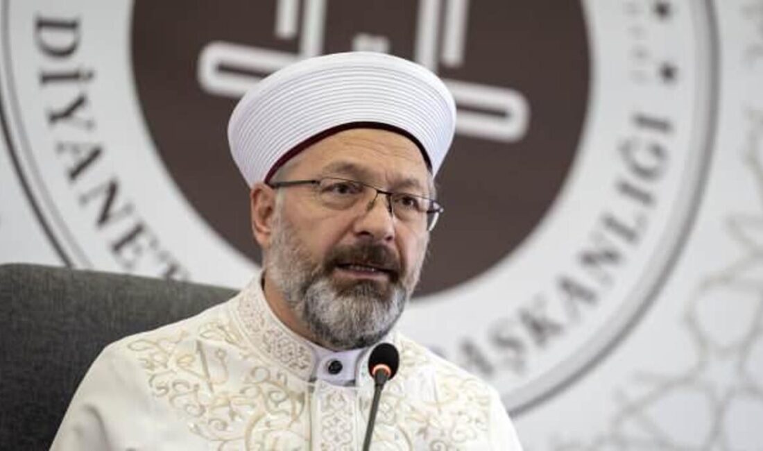 Diyanet İşleri Başkanı Ali Erbaş, Kahramanmaraş'ta meydana gelen depremlerle ilgili