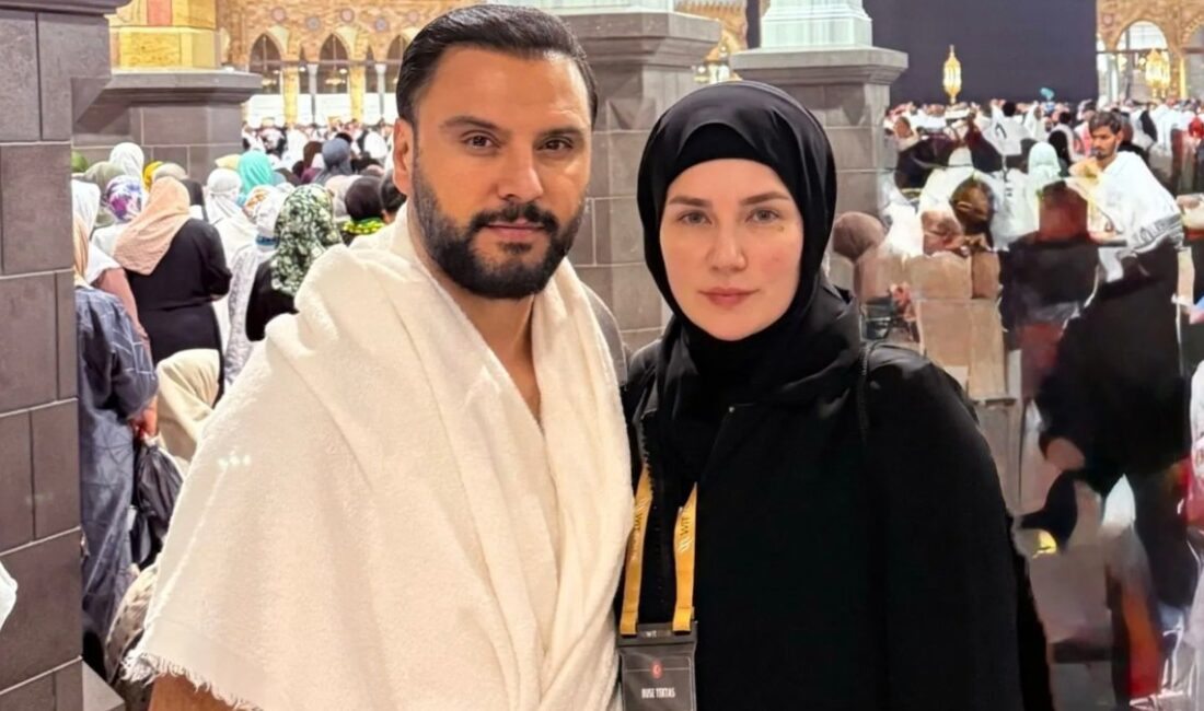 Alişan ve Buse Varol, Sevgililer Günü'nde Umre ziyareti yaparak aşklarını