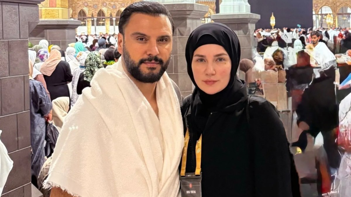 Alişan ve Buse Varol, Sevgililer Günü'nde Umre ziyareti yaparak aşklarını