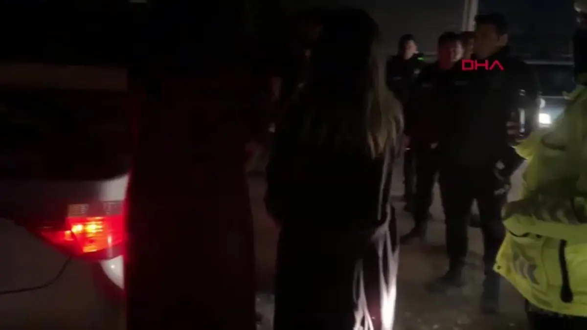 KÜTAHYA'da polisin 'dur' ihtarına uymayıp kaçan, ardından da durduğu yerde