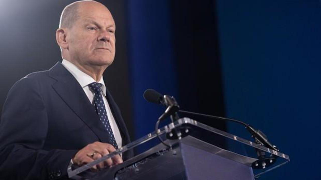Almanya Başbakanı Olaf Scholz, ABD'nin tarife uygulamalarına karşı sert bir