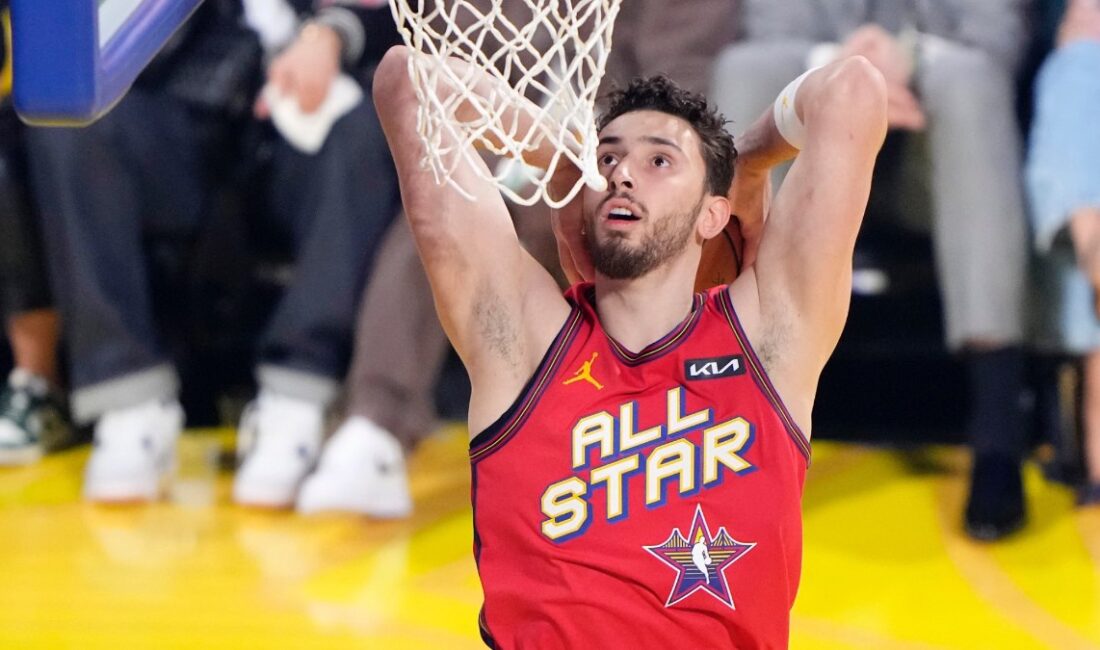Ulusal basketbolcumuz Alperen Şengün, 2025 All-Star etkinliğinde yerini aldı ve
