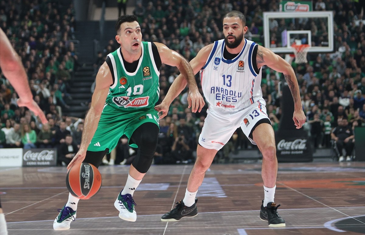 Anadolu Efes, EuroLeague'de Panathinaikos'a 104-89 Mağlup Oldu
