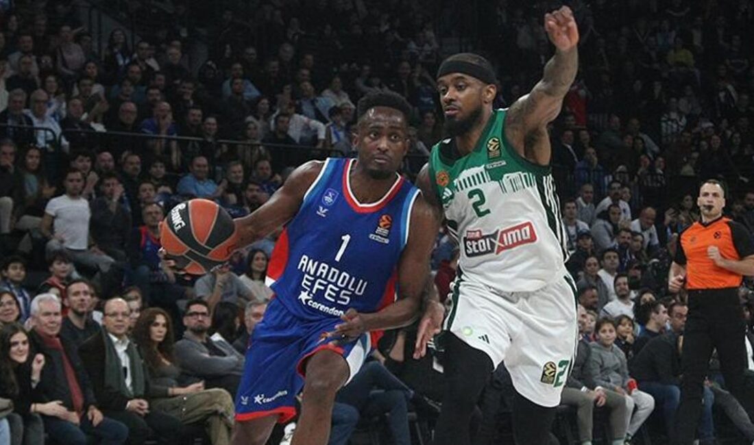 Anadolu Efes, Yunanistan'ın güçlü takımlarından Panathinaikos ile karşı karşıya geliyor.