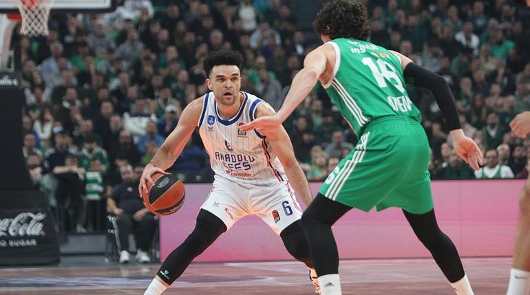 EuroLeague'de Anadolu Efes'in Panathinaikos Maçı