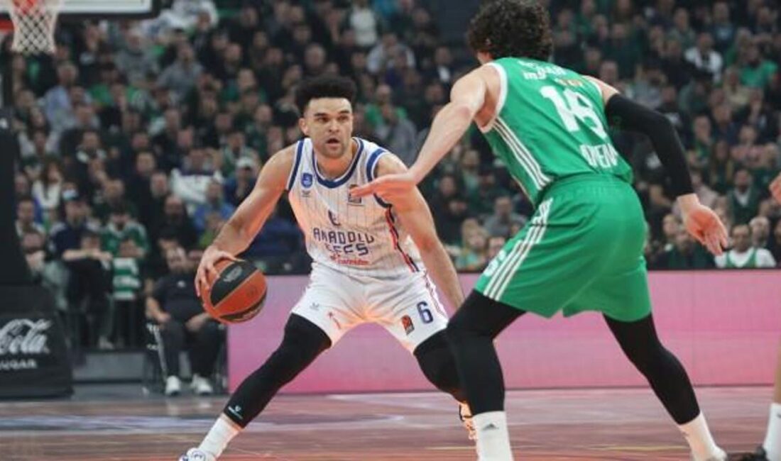 Basketbol THY Avrupa Ligi'nin 26. haftasında Anadolu Efes, Yunanistan'ın köklü
