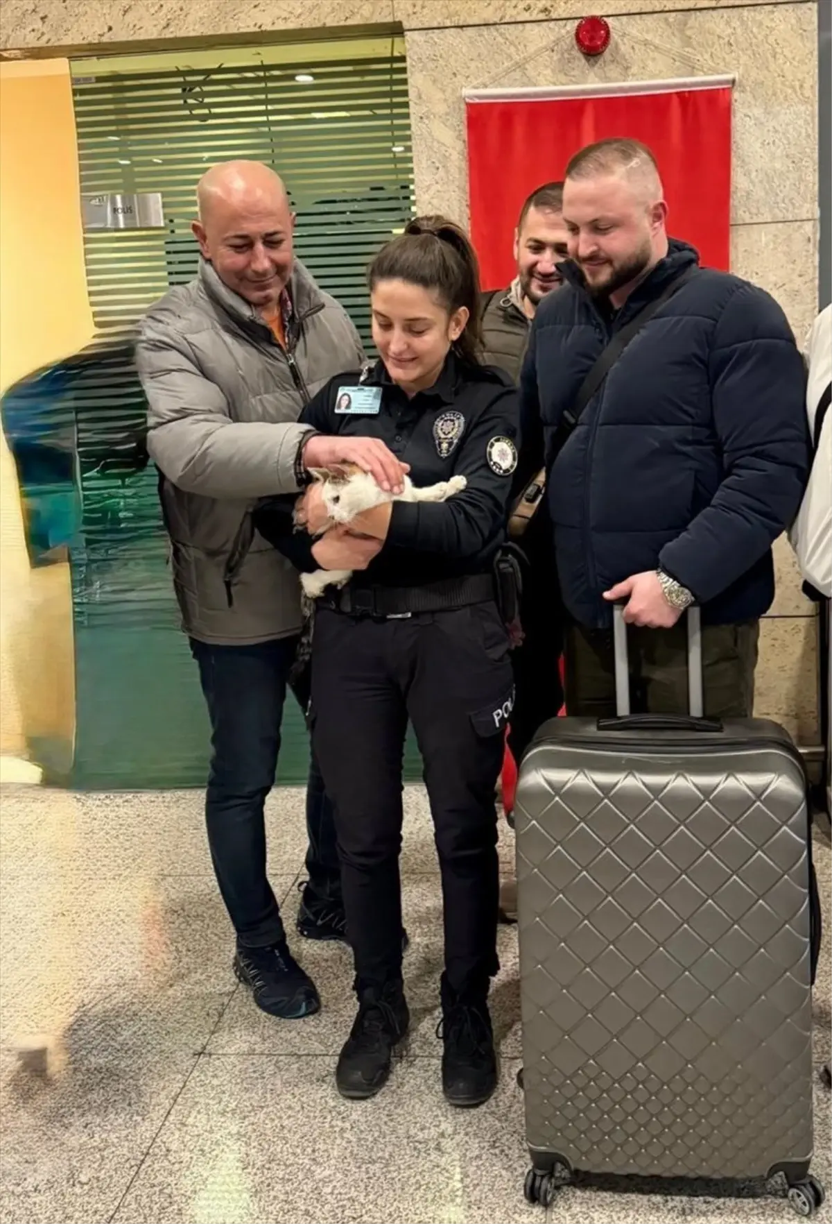 Ankara Esenboğa Havalimanı'nda gerçekleştirilen kedi kurtarma operasyonu, hayvanseverlerin ve gönüllülerin