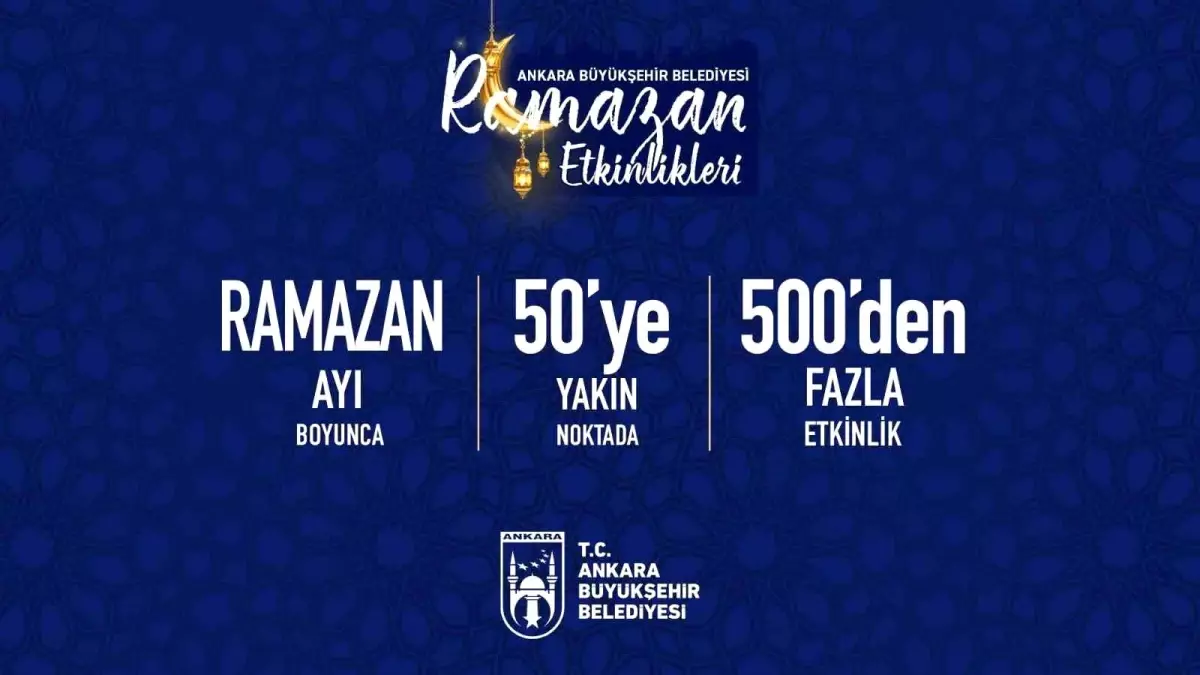 Ankara Büyükşehir Belediyesi, Ramazan ayı boyunca 50'ye yakın noktada toplam