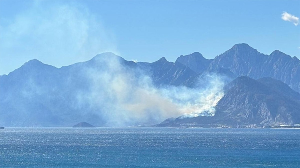 Antalya'da orman yangınlarına karşı yapılan müdahale çalışmalarını, yangının etkilerini ve