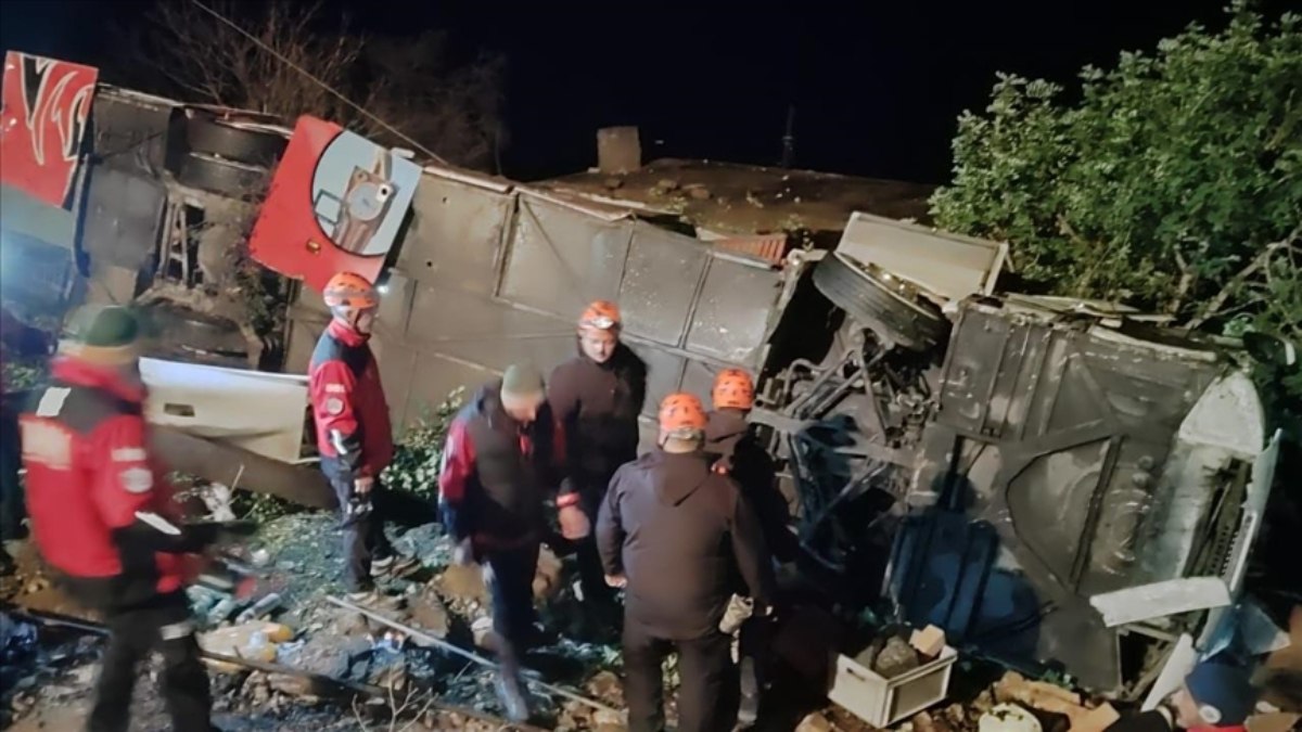 Antalya'da meydana gelen üzücü otobüs kazası, yine can kaybı ve