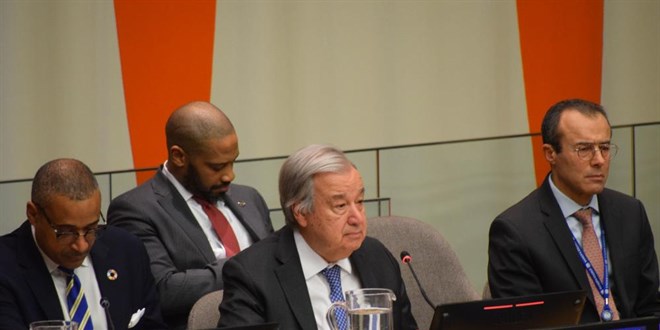Antonio Guterres, Filistin'deki insani krizi vurgulayan açıklamalarda bulundu. Bu içerikte,