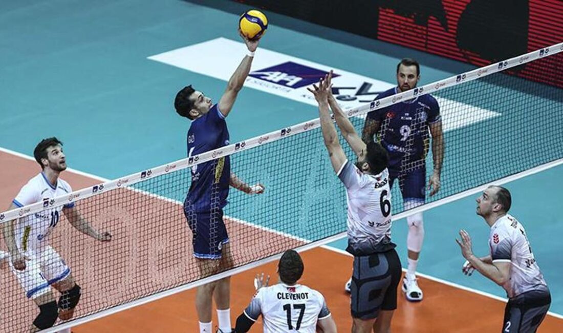 Erkekler Kupa Voley çeyrek final çabasında deplasmanda Ziraat Bankkart'ı 3-0