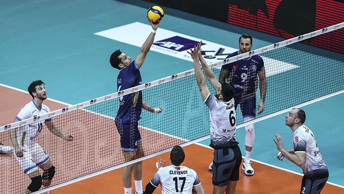 Erkekler Kupa Voley çeyrek final çabasında deplasmanda Ziraat Bankkart'ı 3-0