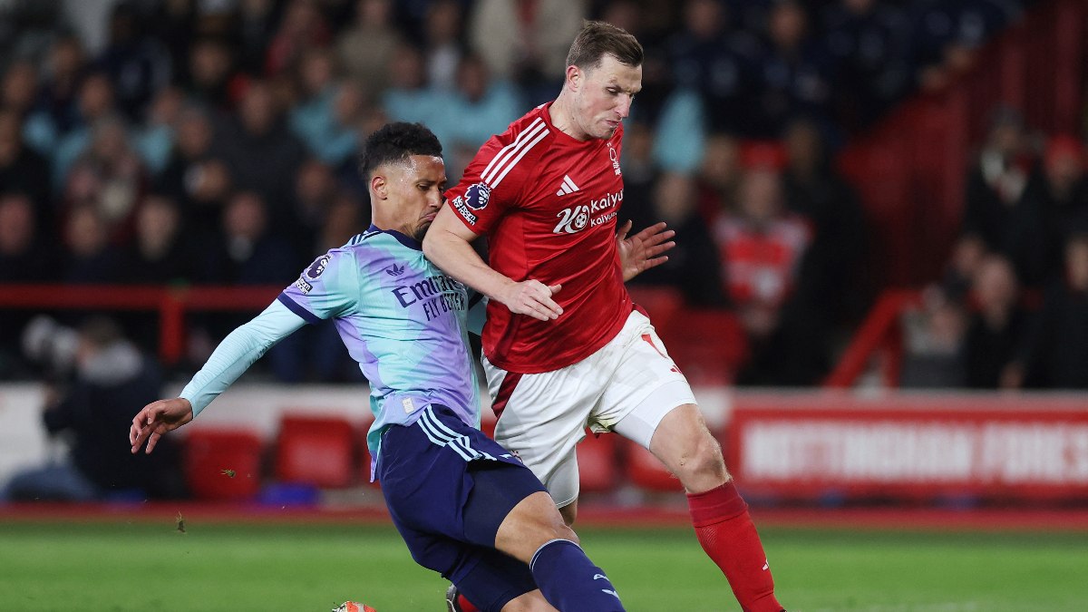 Arsenal, Premier Lig'in 27. haftasında deplasmanda Nottingham Forest ile golsüz