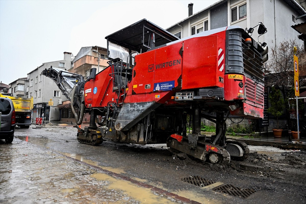 İstanbul Ataşehir'de Altyapı Yenileme Çalışmaları
