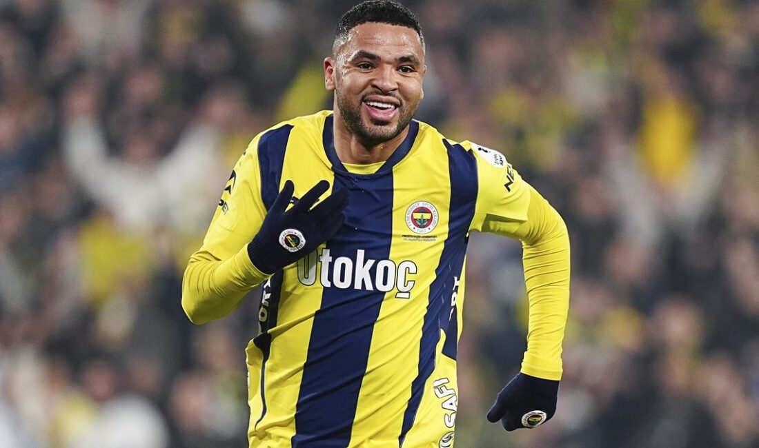 Fenerbahçe'nin Faslı forveti Youssef En-Nesyri, Kasımpaşa'ya karşı kaydettiği 2 golle