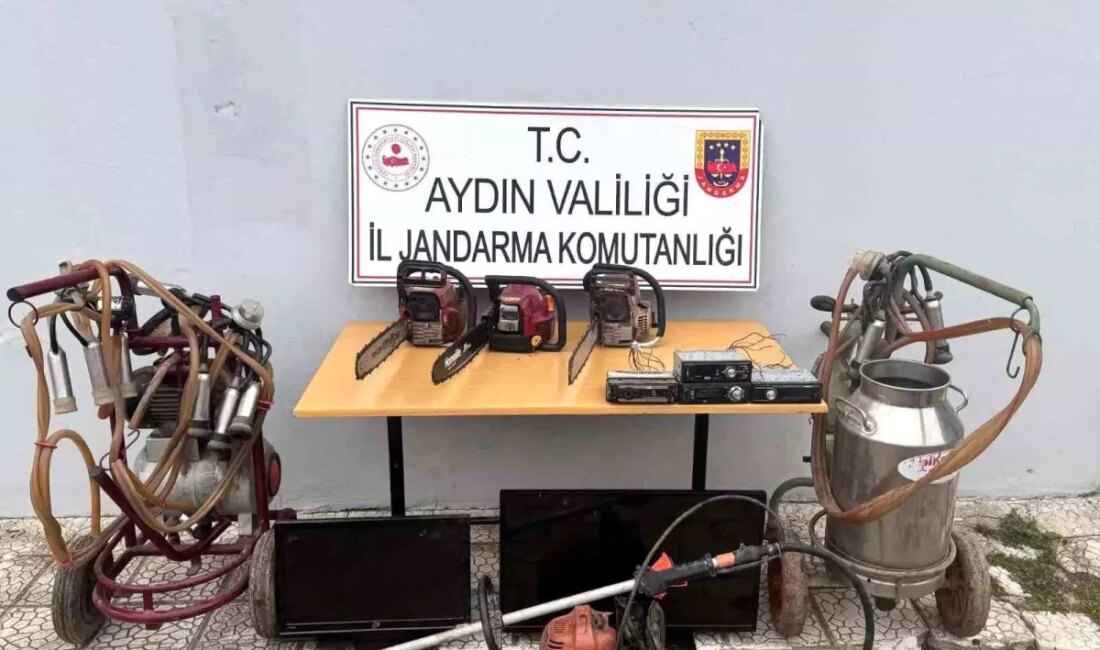 Kuyucak’ta 2 kuşkulu, arabadan ve konuttan hırsızlık yaparken jandarma tarafından