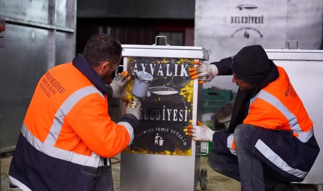 Ayvalık Belediyesi, sürdürülebilir çevre hedefleri doğrultusunda yenilikçi atık yönetimi çözümleriyle