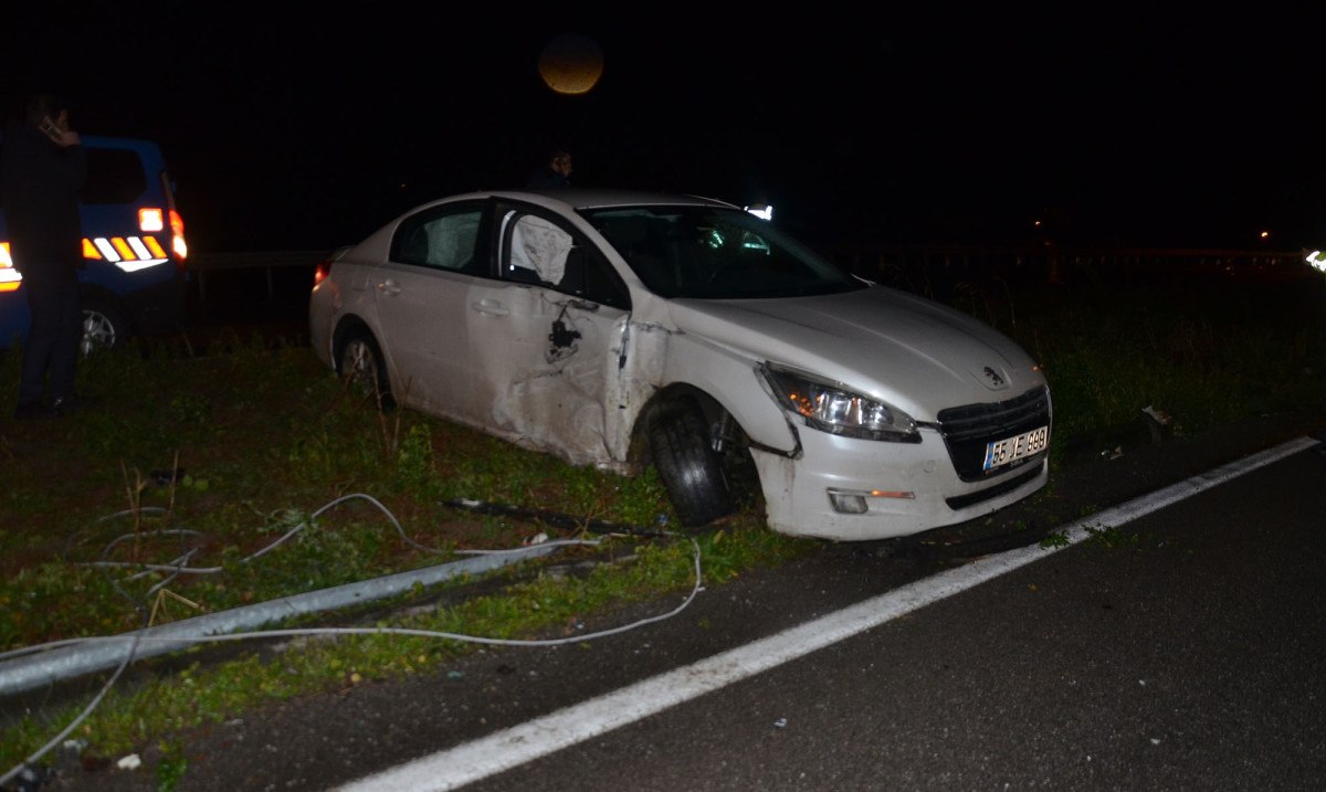 Bafra'da Trafik Kazası: 3 Yaralı