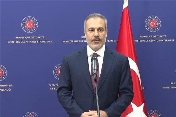 Dışişleri Bakanı Hakan Fidan, Filistin meselesinin Filistinlilerin ait olduğu topraklardan sürgün