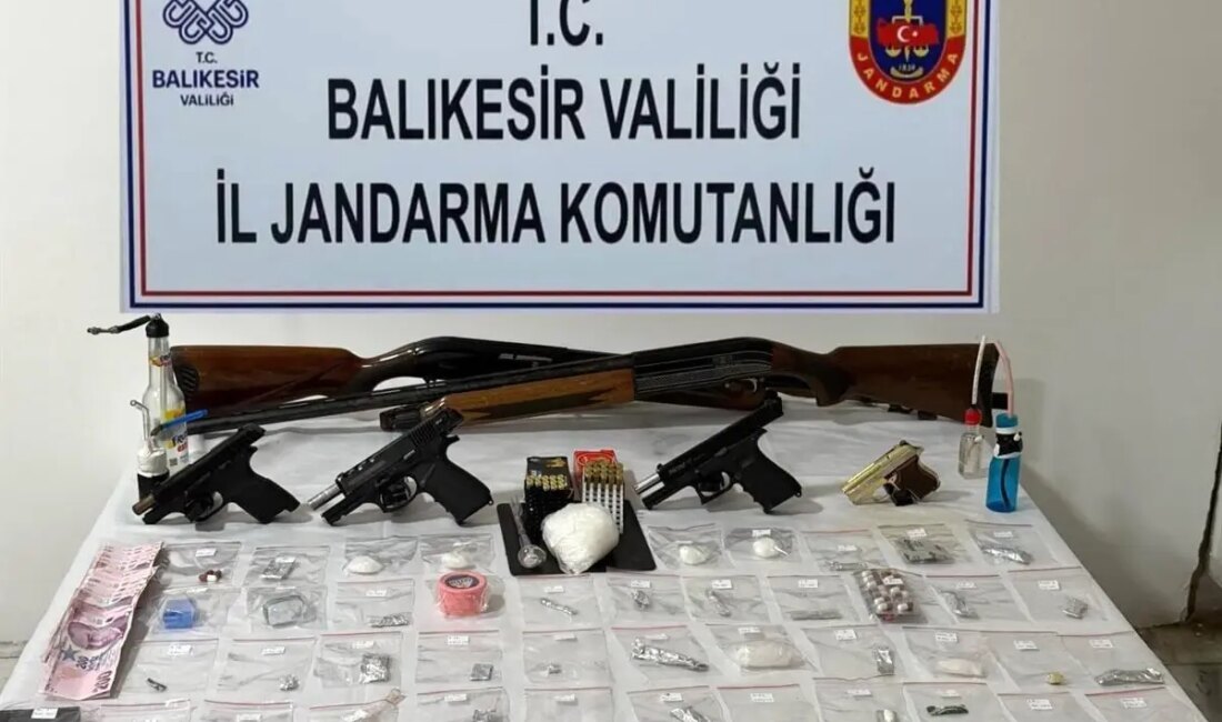 Balıkesir'de düzenlenen operasyonda çok sayıda kabahat ögesi ve 12 sistemsiz