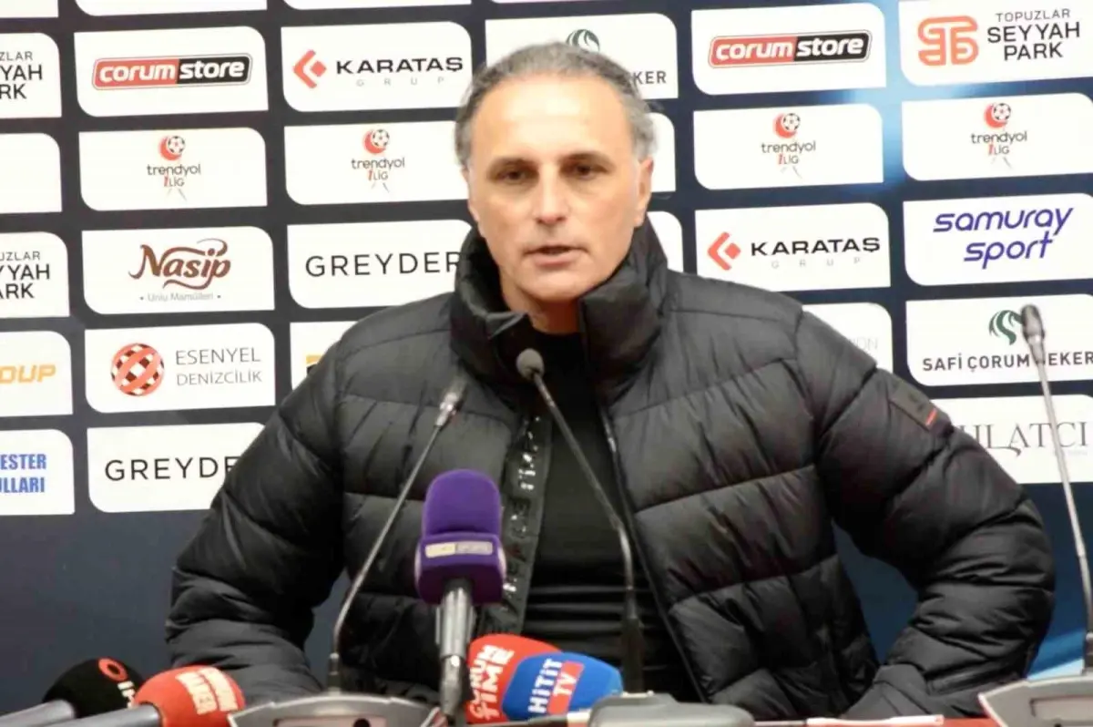 Bandırmaspor Teknik Direktörü Mustafa Gürsel, Çorum FK maçı sonrası önemli