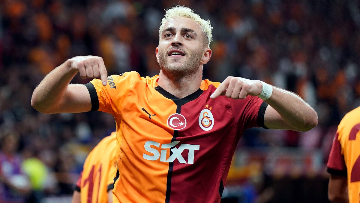 Galatasaray'ın genç yıldızı Barış Alper Yılmaz, Süper Lig'deki 100. maçını