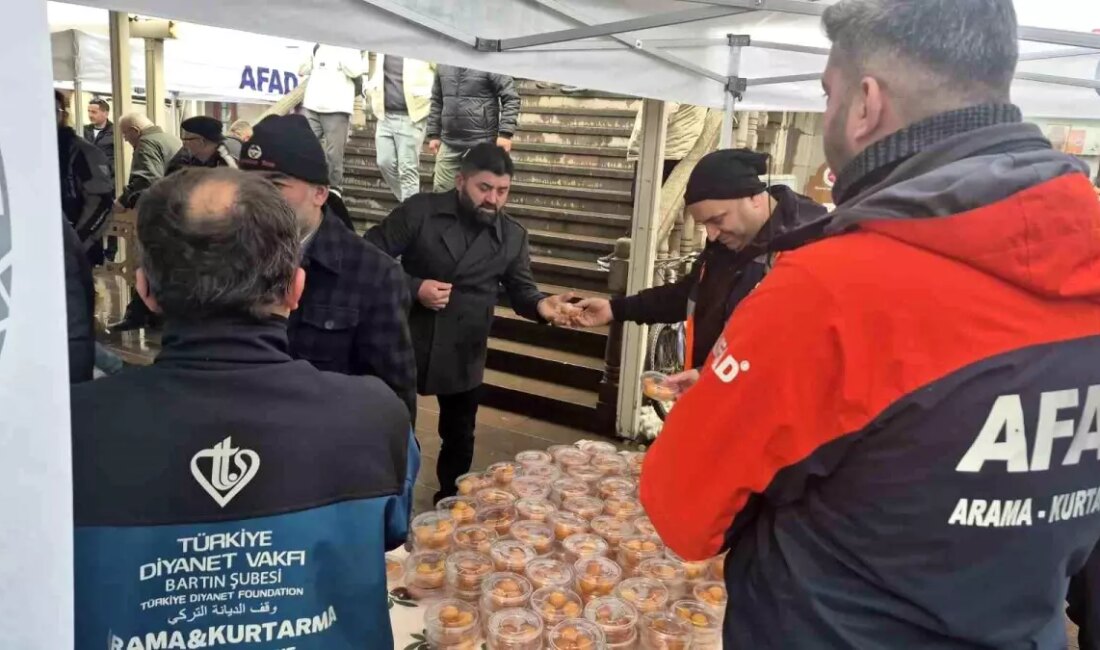 Bartın'da, depremde yaşamını yitirenleri anmak ve dayanışma ruhunu pekiştirmek amacıyla