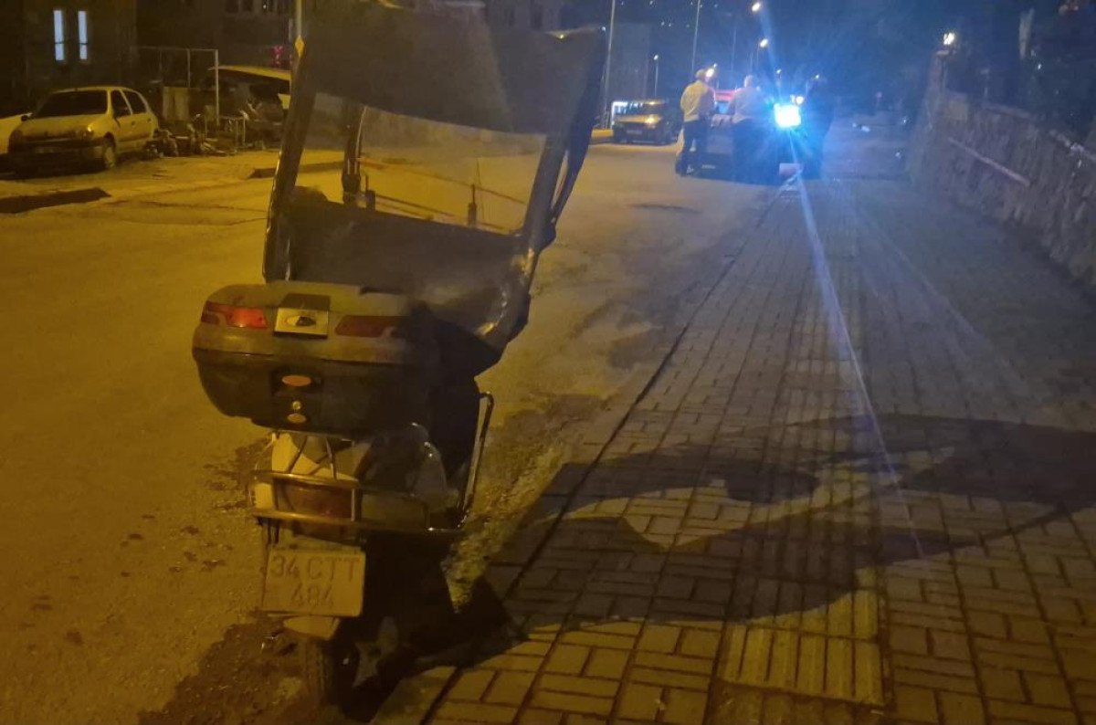 Bartın'da Motosiklet Kazası