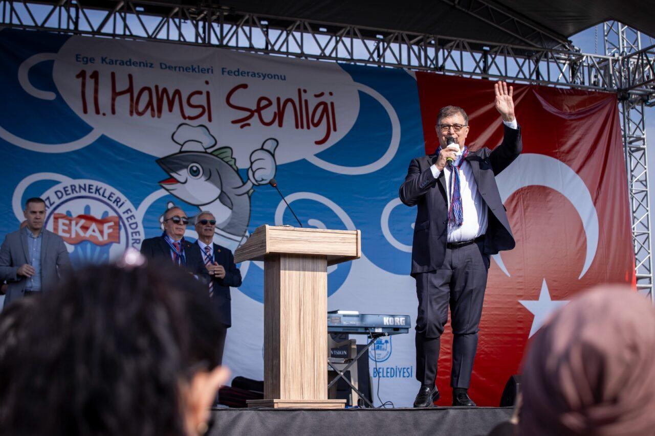 İzmir Büyükşehir Belediye Başkanı Dr. Cemil Tugay, Ege Karadeniz Dernekleri