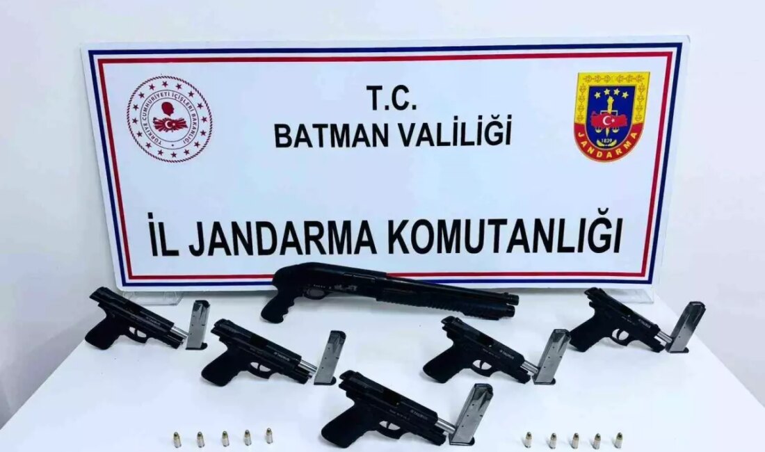 Batman'da gerçekleştirilen jandarma operasyonunda, yasa dışı olarak depolandığı tespit edilen