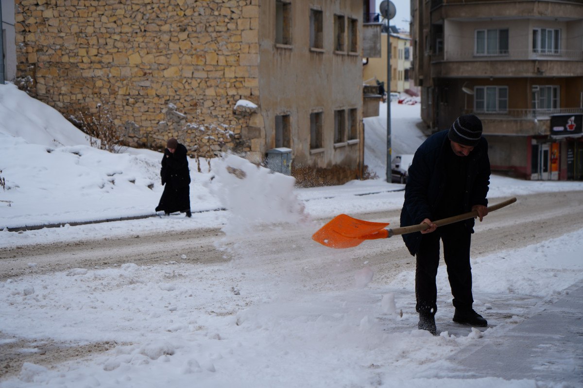 Bayburt'ta Kışın Zorlukları