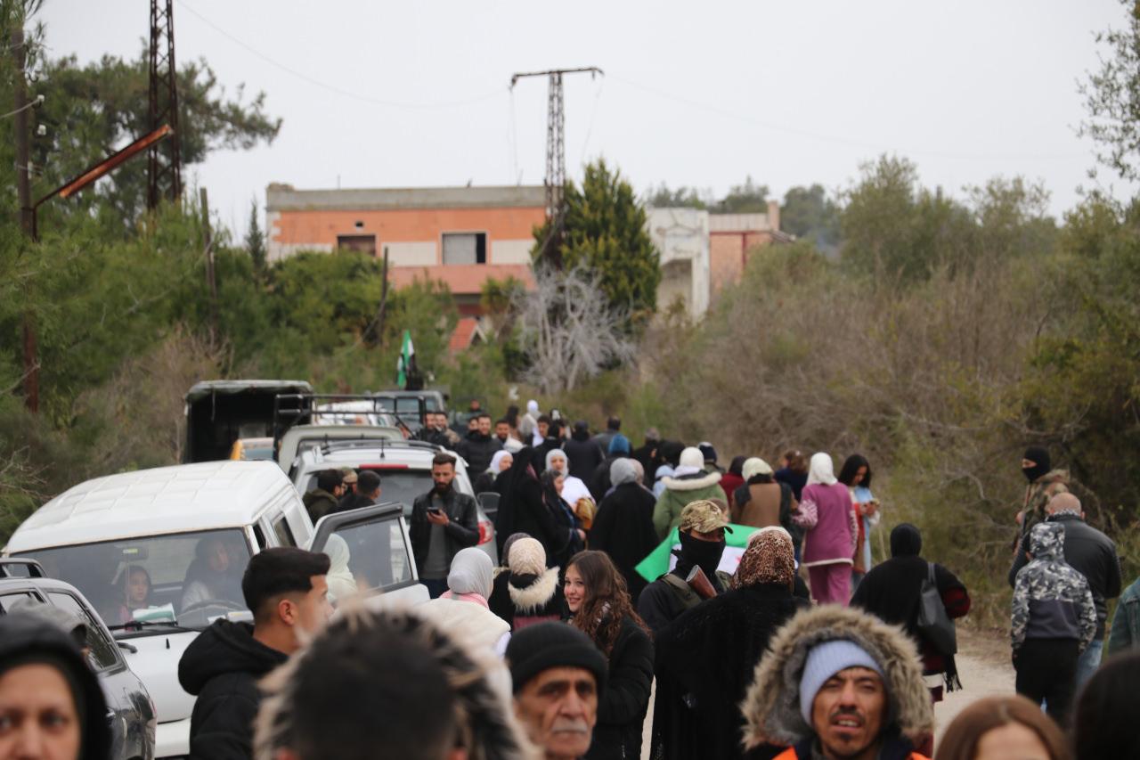 Suriye'deki Bayırbucak Türkmenleri, Nisibin Köyü'nde Cuma Namazı Kıldı