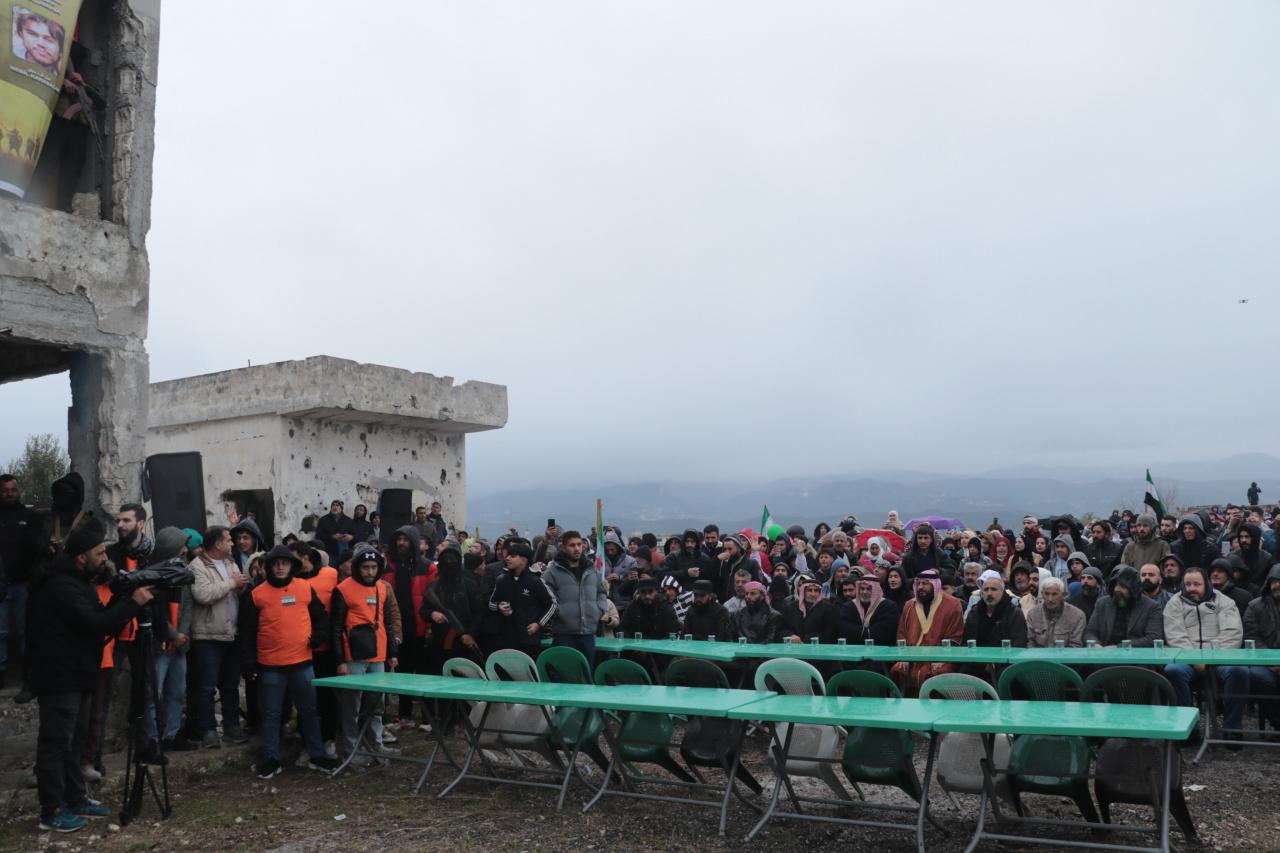 Bayırbucak Türkmenleri, Nisibin Köyü'nde Cuma Namazı Kıldı