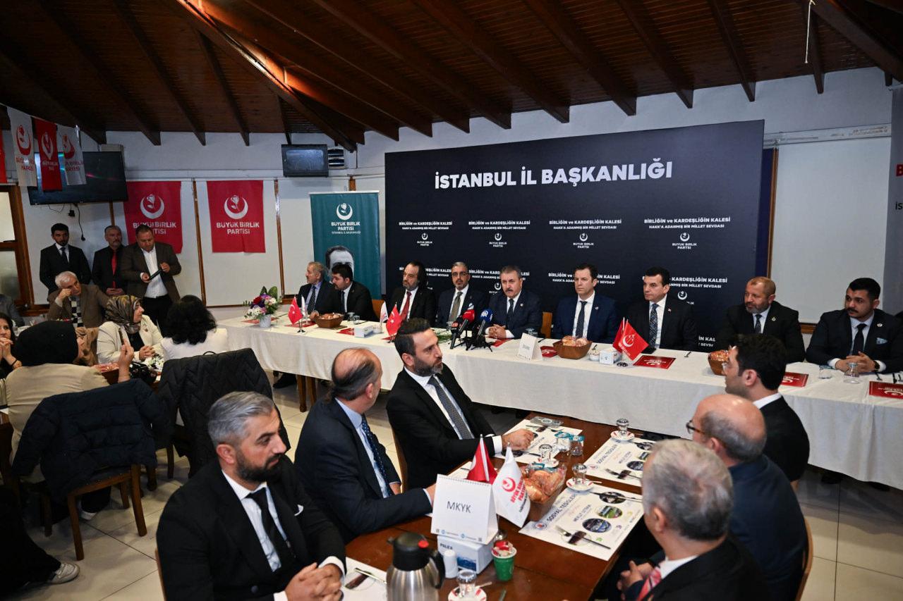 BBP Genel Başkanı Destici'den Gazze Açıklamaları