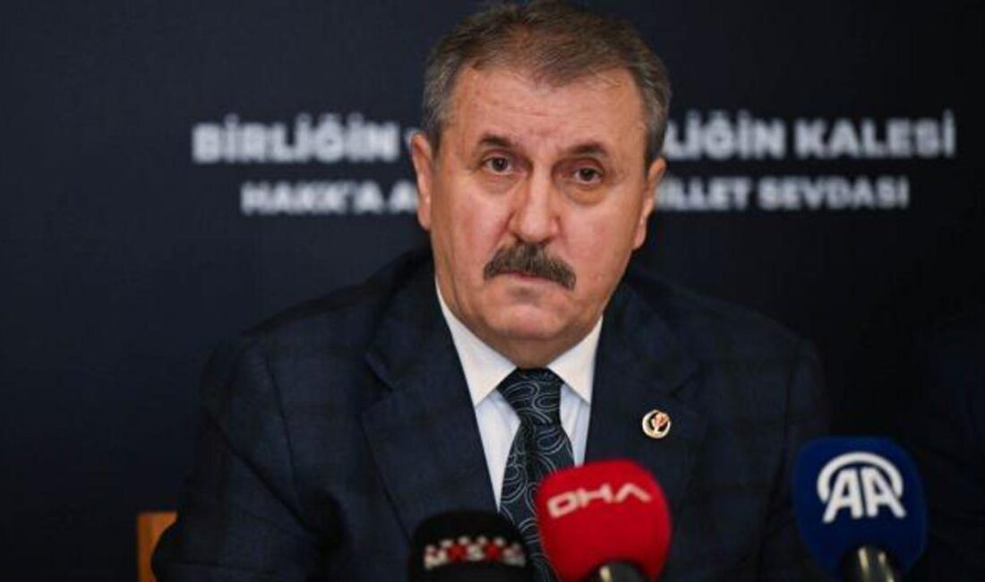 BBP Genel Başkanı Mustafa Destici, Gazze'deki son gelişmeleri değerlendirdi. Destici,