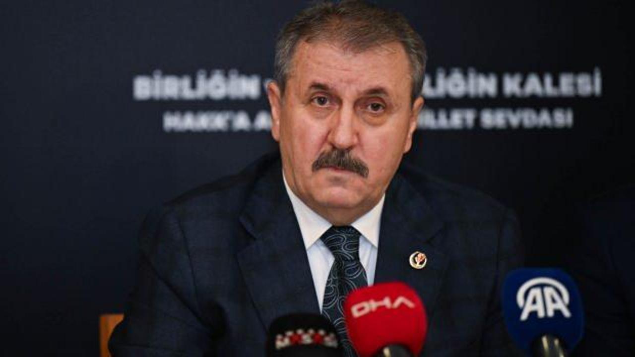 BBP Genel Başkanı Mustafa Destici, Gazze'deki son gelişmeleri değerlendirdi. Destici,