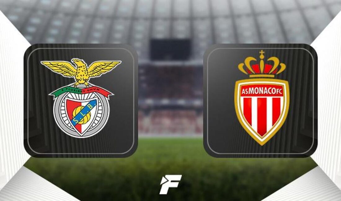 UEFA Şampiyonlar Ligi play-off tipi rövanş çabasında Benfica ile Monaco