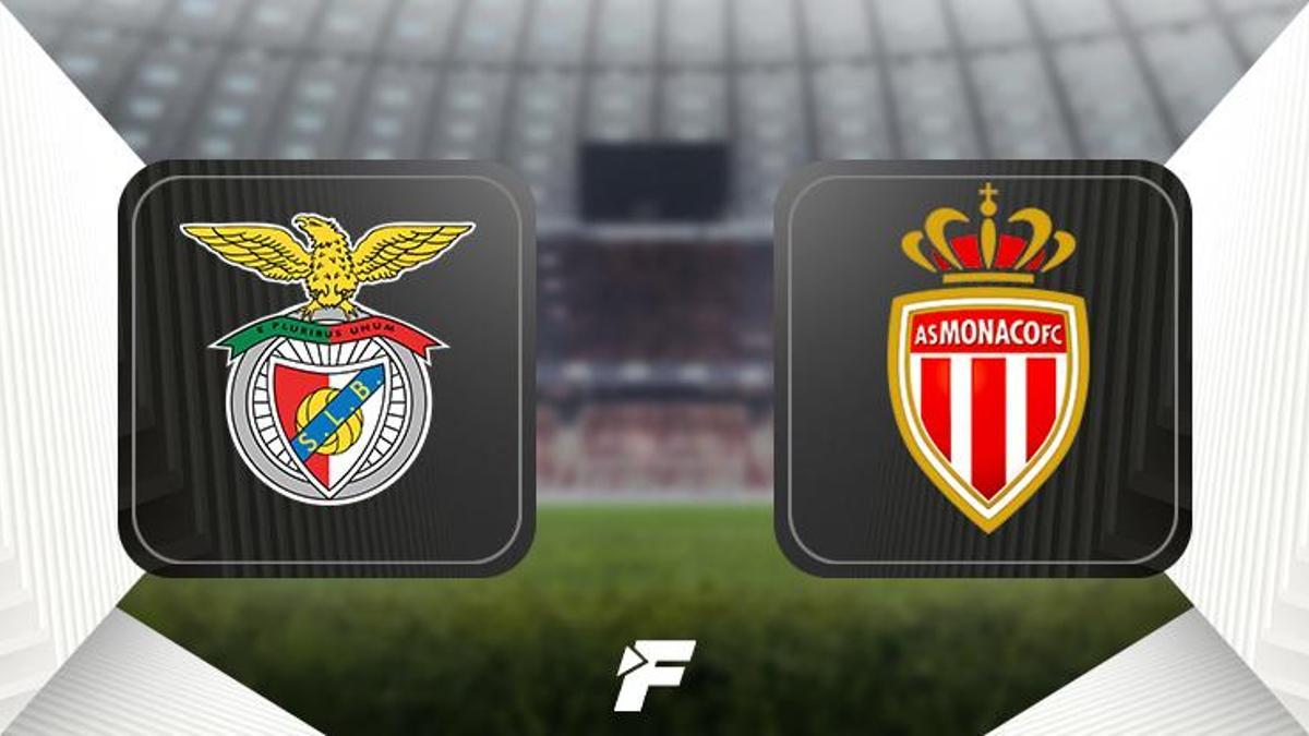UEFA Şampiyonlar Ligi play-off tipi rövanş çabasında Benfica ile Monaco