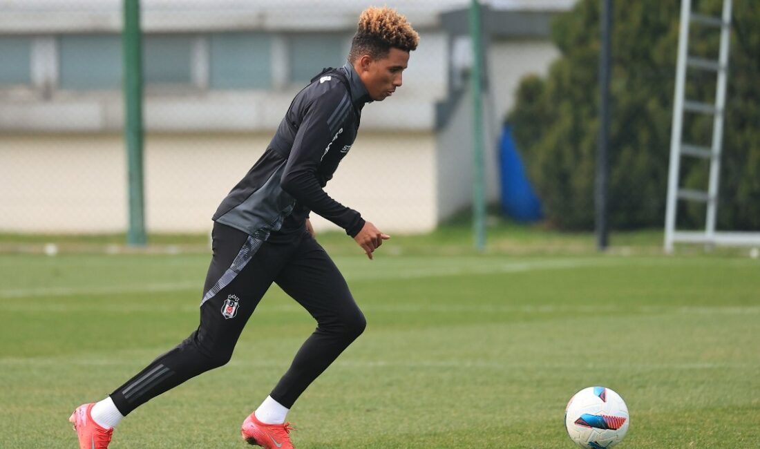 Beşiktaş, Trabzonspor maçı öncesi hazırlıklarını sürdürüyor. Gedson Fernandes, takımla birlikte