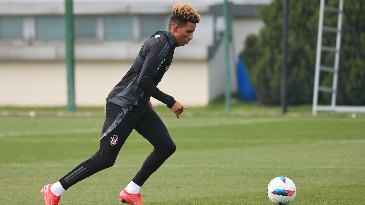 Beşiktaş, Trabzonspor maçı öncesi hazırlıklarını sürdürüyor. Gedson Fernandes, takımla birlikte