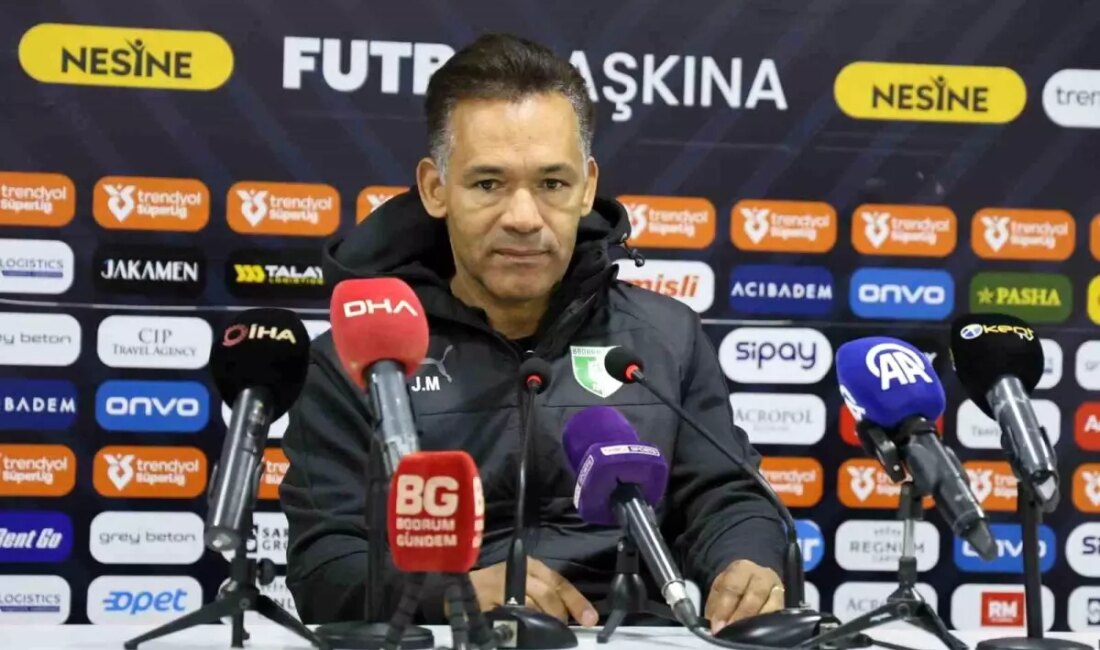 Bodrum FK Teknik Direktörü Jose Morais, Göztepe maçı sonrası değerlendirmelerini