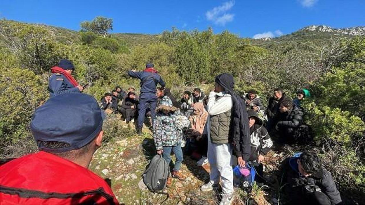 Bodrum'da gerçekleştirilen düzensiz göçmen operasyonu, bölgedeki insan kaçakçılığına karşı alınan
