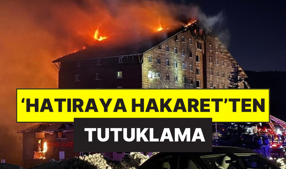 Bolu Kartalkaya'da meydana gelen yangın sonrası gerçekleştirilen soruşturmada tutuklamalar ve