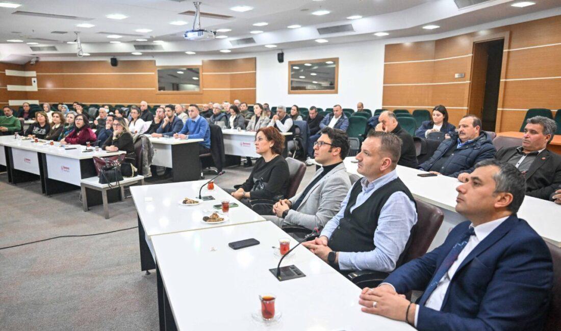Bornova Belediyesi, ilçedeki muhtarlar ve azalarla “Bornova ve Afetlere Karşı