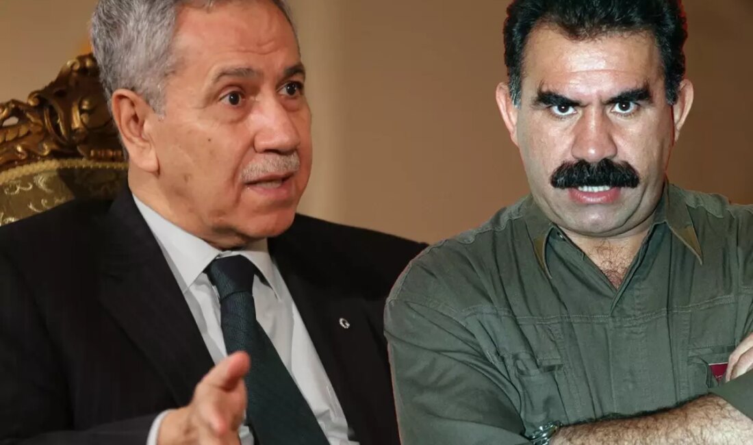 AK Parti kurucularından eski Meclis Başkanı Bülent Arınç, teröristbaşı Abdullah