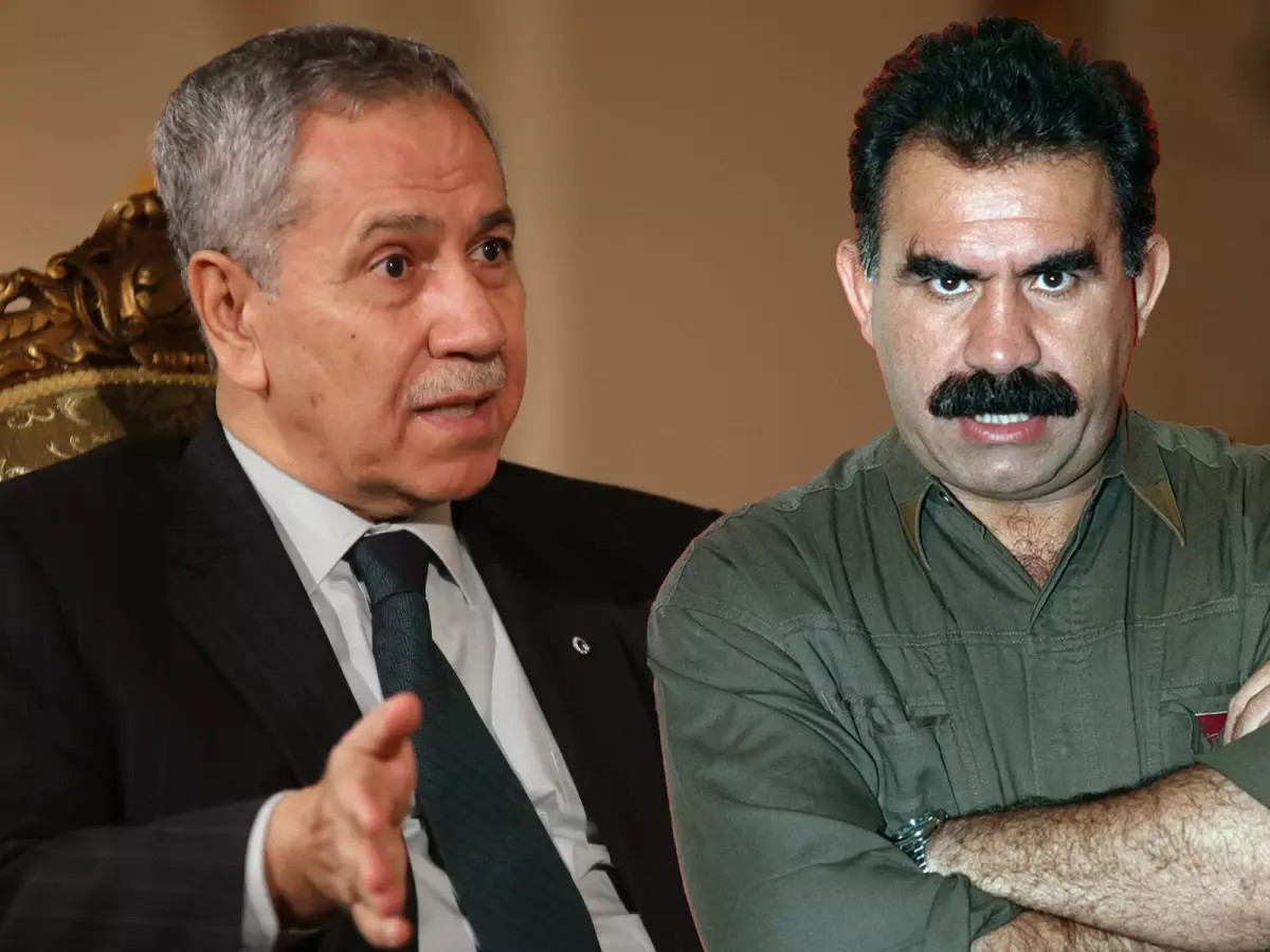 AK Parti kurucularından eski Meclis Başkanı Bülent Arınç, teröristbaşı Abdullah