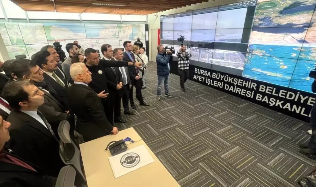 Bursa Büyükşehir Belediyesi, afetlere karşı hazırlık çalışmalarını güçlendirmek amacıyla yeni