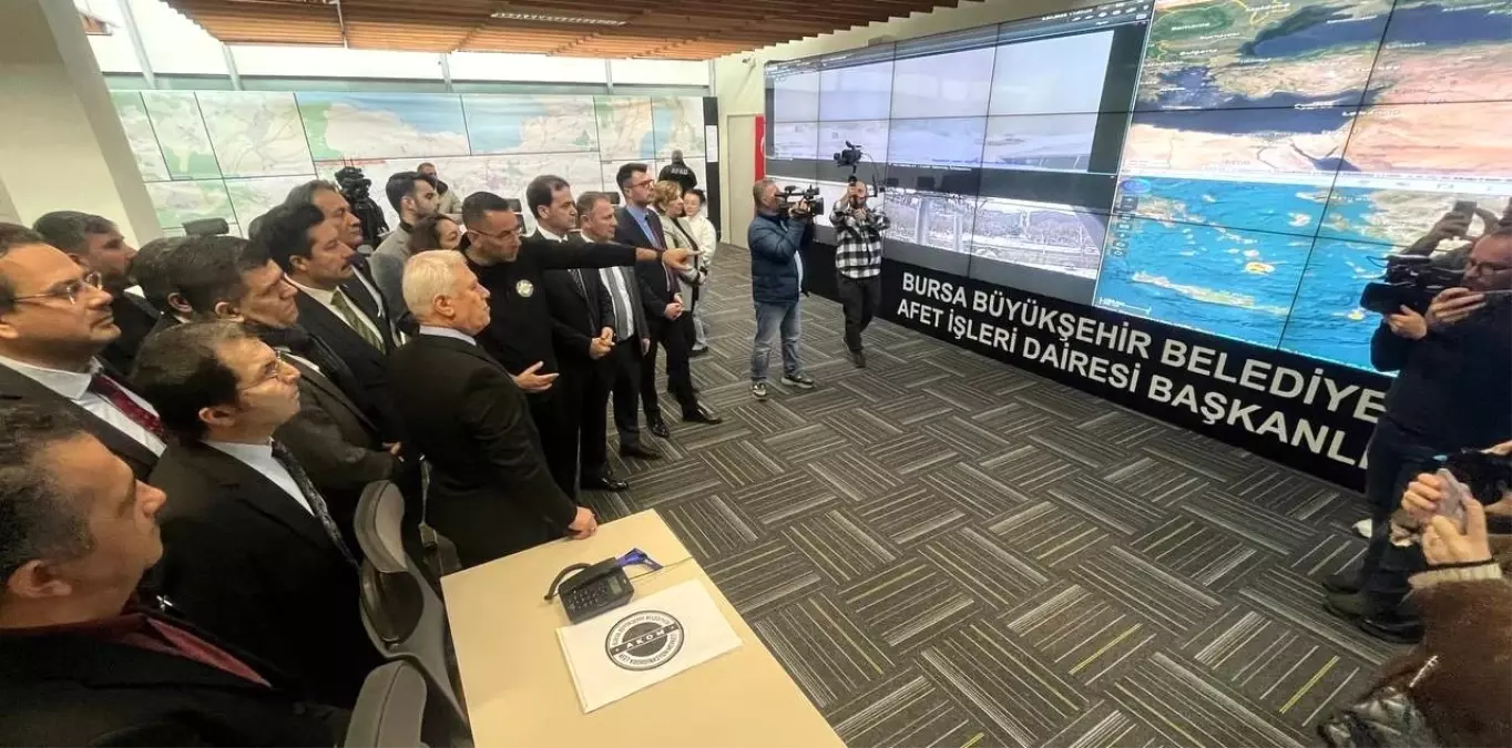Bursa Büyükşehir Belediyesi, afetlere karşı hazırlık çalışmalarını güçlendirmek amacıyla yeni