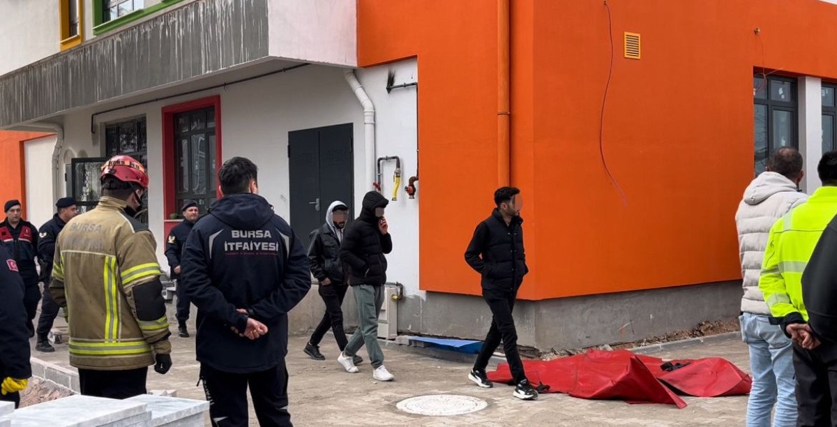 Bursa'da Anaokulu İnşaatında İşçi Eylemi